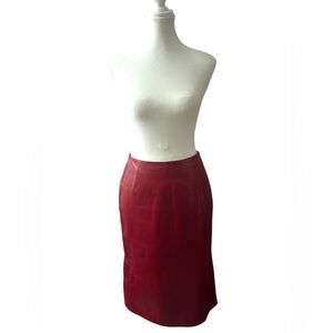 Danier - Vintage leather pencil skirt